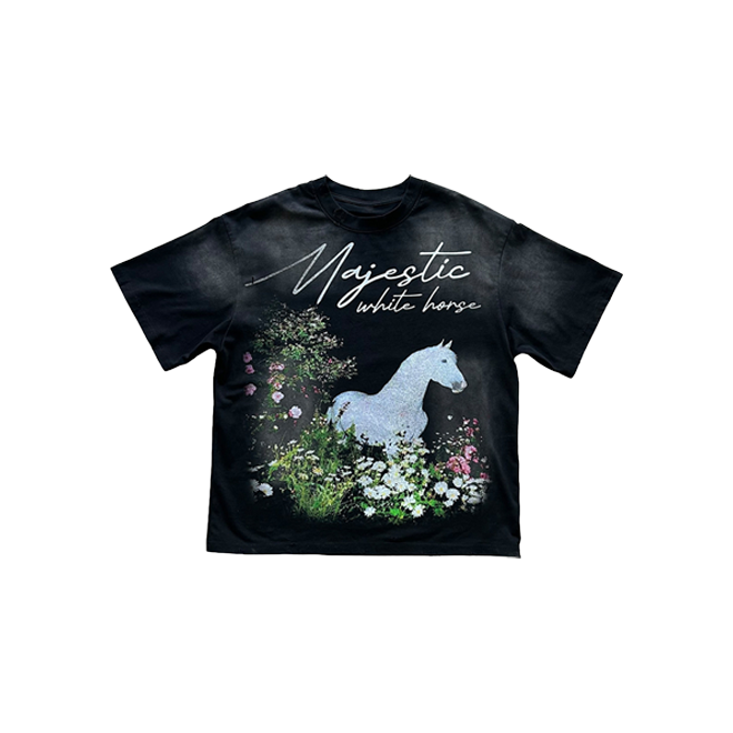 WHITE HORSE TEE