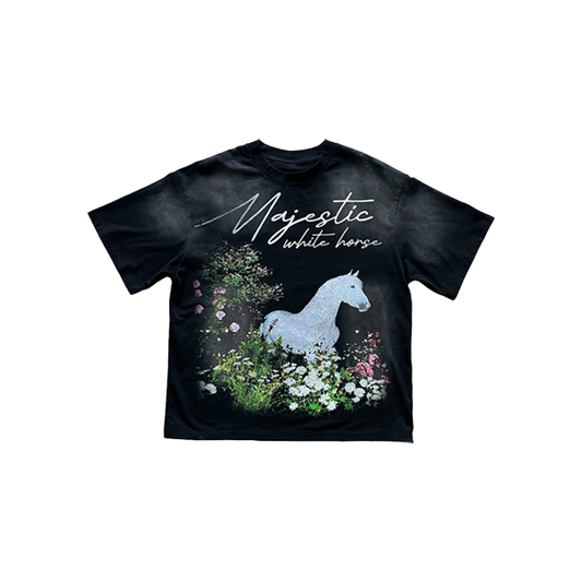 WHITE HORSE TEE