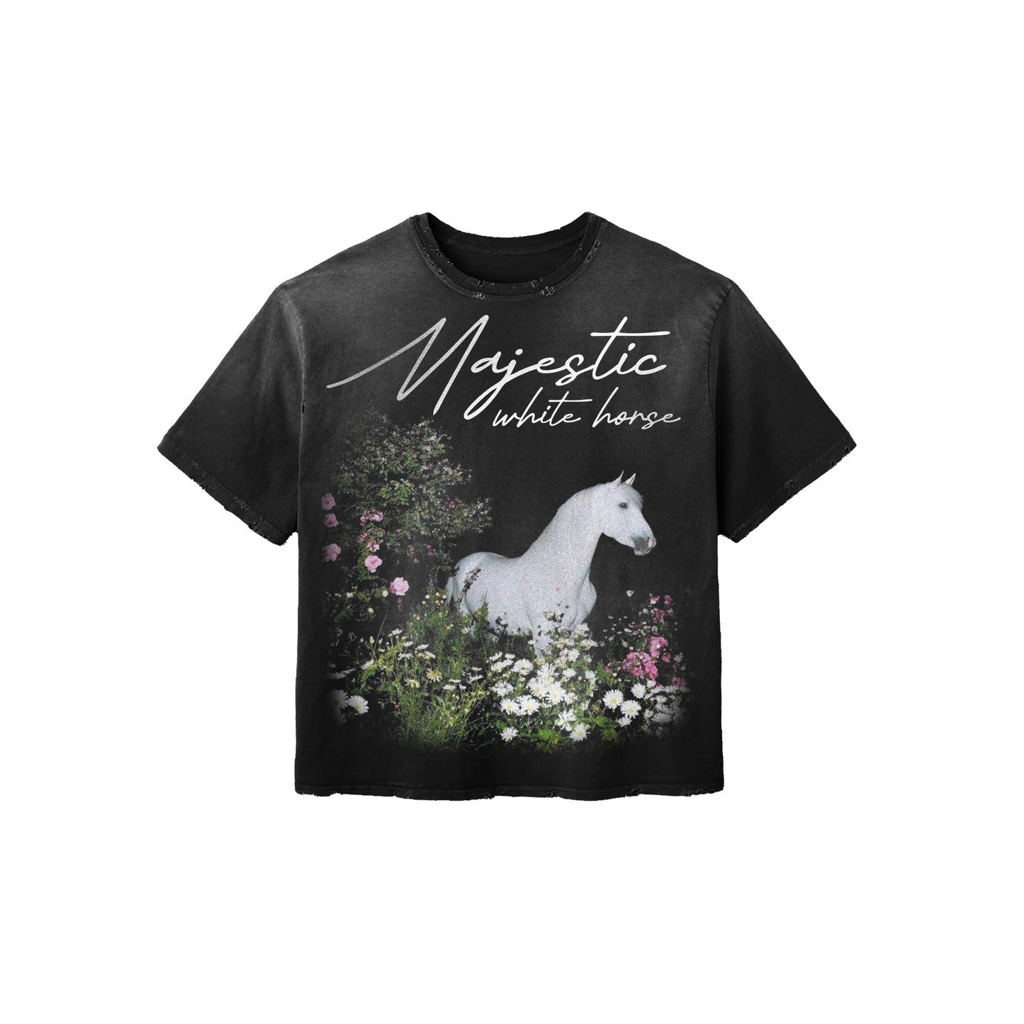 WHITE HORSE TEE