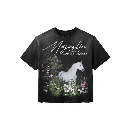 WHITE HORSE TEE